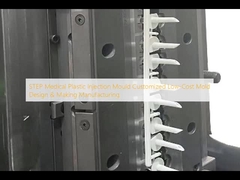 STEP Moule d'injection de plastique médical personnalisé Conception et fabrication de moules à faible coût