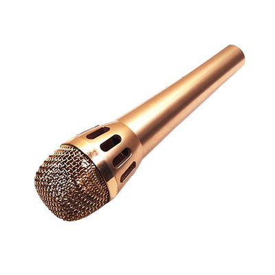 Coque de microphone en direct de moulage par injection de précision chromée de moulage sous pression Kirsite