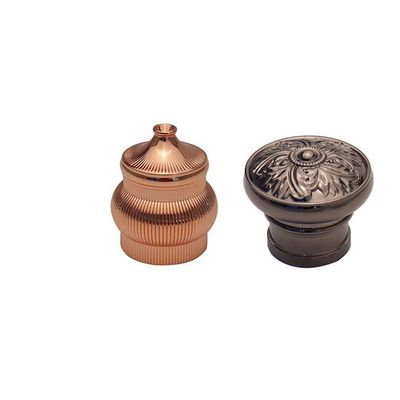 Moulage sous pression de capsule de parfum de traitement de surface d'anodisation d'alliage de zinc