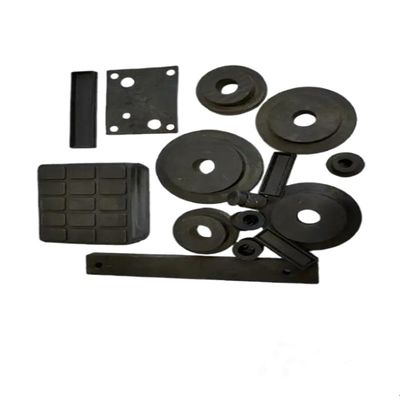 Traitement anti-collision industriel de produit de bloc de protection en caoutchouc d'absorption des chocs