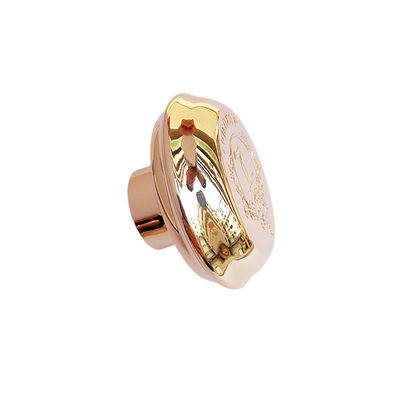 Couvertures de capsules de parfum de moulage par injection de haute précision de chromage