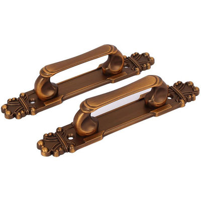 Poignée de porte adaptée aux besoins du client de revêtement de poudre de moulage par injection de précision de moulage sous pression de zinc