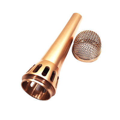 Coque de microphone en direct de moulage par injection de précision chromée de moulage sous pression Kirsite