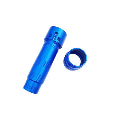 Tour de tourelle CNC tournant l'aluminium 6061 boîtier de lampe Laser coque de lampe de poche