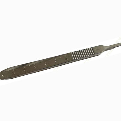 Poignée de scalpel Moulage par injection médicale Poignée de couteau chirurgical Métallurgie des poudres