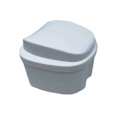 Boîte de rangement en plastique de dentier moulage par par injection de taille faite sur commande multiple de couleur