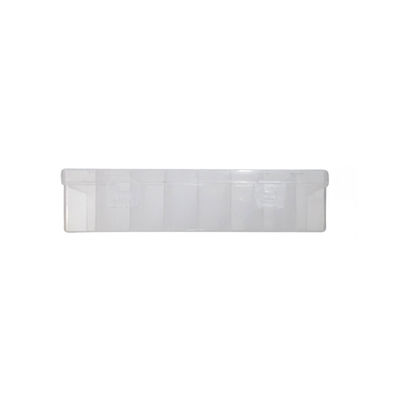 Boîte de séparation transparente en plastique de produit de moulage par injection de pp