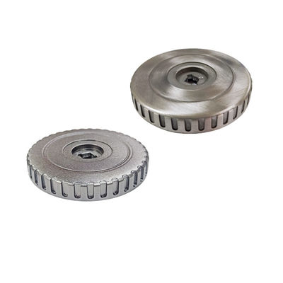 Couverture adaptée aux besoins du client de tasse d'isolation de moulage sous pression d'alliage d'aluminium d'oxydation anodique
