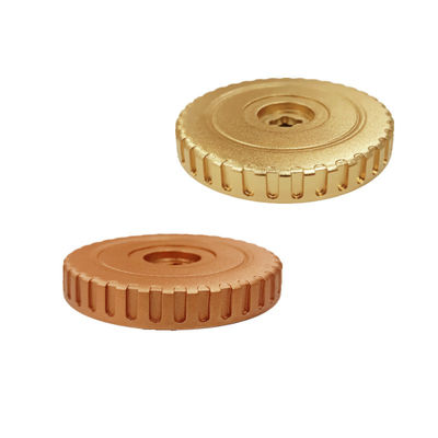 Couverture adaptée aux besoins du client de tasse d'isolation de moulage sous pression d'alliage d'aluminium d'oxydation anodique