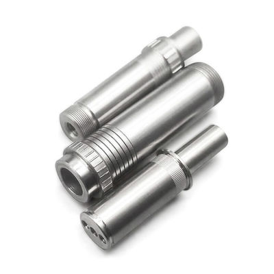 La commande numérique par ordinateur en aluminium d'acier inoxydable usinant la commande numérique par ordinateur a tourné les pièces en aluminium de fraisage de commande numérique par ordinateur