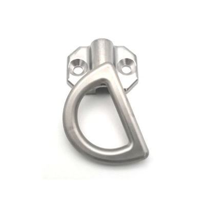 Boucle en acier faite sur commande de usinage inoxydable industrielle de fixation de tente de pièces de fabrication