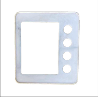 Pièces en plastique de polissage de PVC de moulage par injection de finition pour la poignée