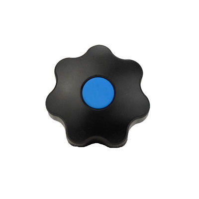 poignée en nylon d'étoile du nylon sept de Plum Blossom Knob Mechanical Handwheel de moulage par injection de 0.01mm