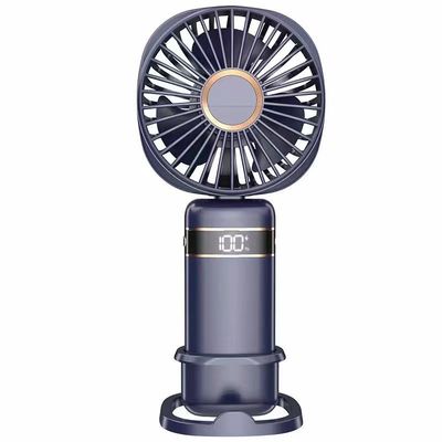 Vent silencieux en plastique USB de bureau rechargeable Mini Handheld Fan de moulage par injection d'ÉTAPE fort