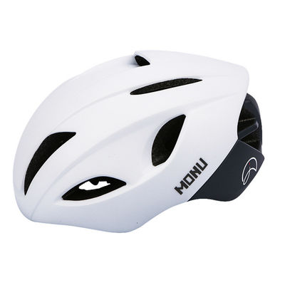 Casque de sécurité par injection de moulage de montagne de route des hommes de plastique rouges de bicyclette avec la luminescence de remplissage de lampe de queue
