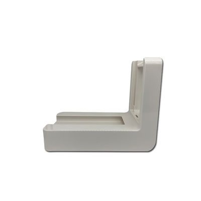 Accessoires en plastique adaptés aux besoins du client de coquille de PVC P V POM de l'ABS pp de moulage par injection