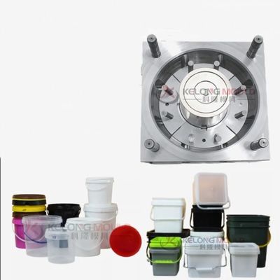 4L 10L 20L moule rond de seaux en plastique moule d'injection de seaux de peinture en PP