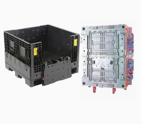 La forme des boîtes à palettes en plastique pliable